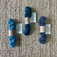 Image 4 of Organically Dyed British Wool. Duck Egg Blue