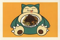 Image 1 of Snorlax / Plate Poster