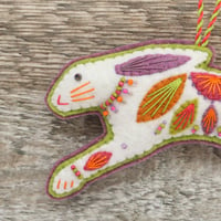 Image 2 of Festival Hare Decoration