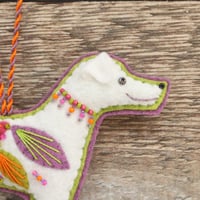 Image 2 of Festival Whippet Decoration