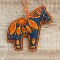 Image 1 of Celestial Horse Felt Decoration