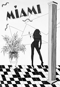 Miami Poster - Original