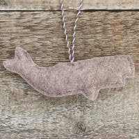 Image 5 of Dark Grey Whale Decoration