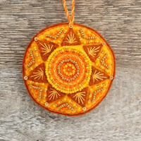 Image 1 of Orange Sun Decoration