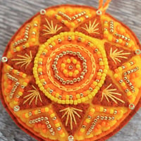 Image 2 of Orange Sun Decoration