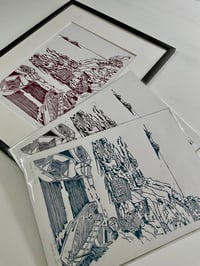 Image 5 of Winter in the Cove Lino