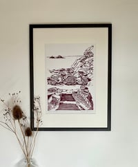 Image 1 of Winter in the Cove Lino