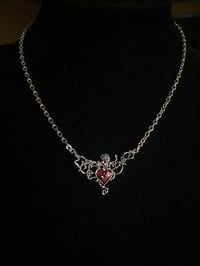 Image 1 of Crimson Ivy Necklace 