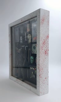Image 5 of Friday The 13th Parts 7-10 Shadow Box Signed By Kane Hodder