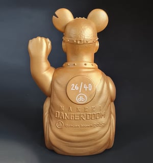 DANGERDOOM Art Toy (Gold) No. 26 of 40