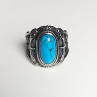 Image 1 of Turquoise Eagle Ring