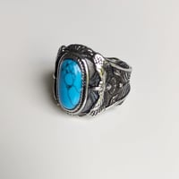 Image 4 of Turquoise Eagle Ring