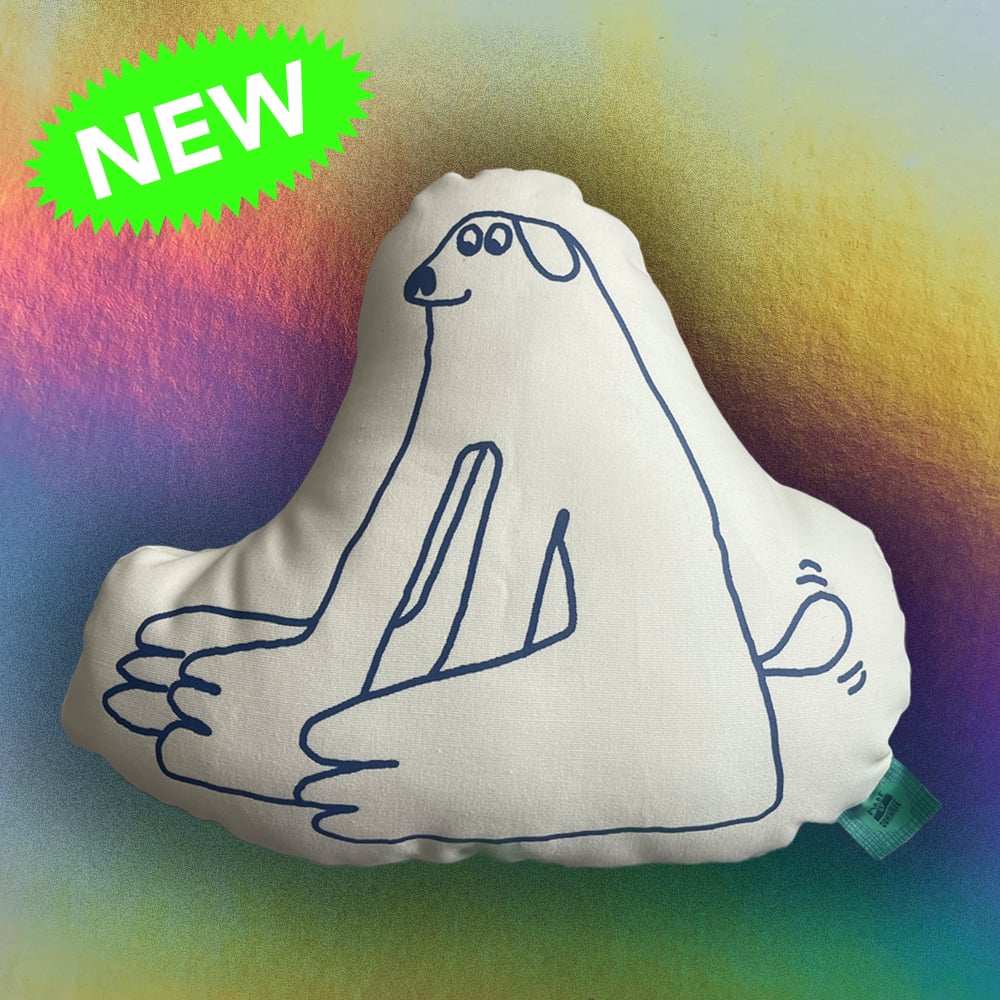 Image of Doggo the dog cushion