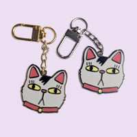Image 1 of Enamel Cat Clip Chain