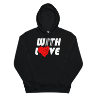 Image 1 of WITHLOVE HOODIE (BLACK)