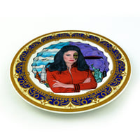 Image 2 of Diana - V - Fine China Plate - #0786