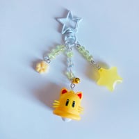 Super Mario 3D World (Bowser's Fury) Cat Bell Keychain