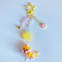 Image 1 of Super Mario 3D World Cat Mario Keychain