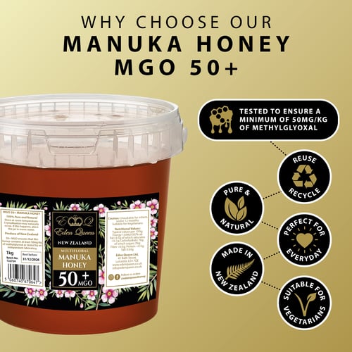 Image of Manuka Honey MGO 50+ (1Kg)