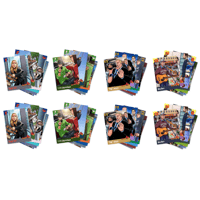 EIGHT PACKS OF MIXED SERIES 1, 2, 3 & 4 INFAMOUS6IX CARDS -- 2 PACKS EACH, 7 CARDS PER PACK