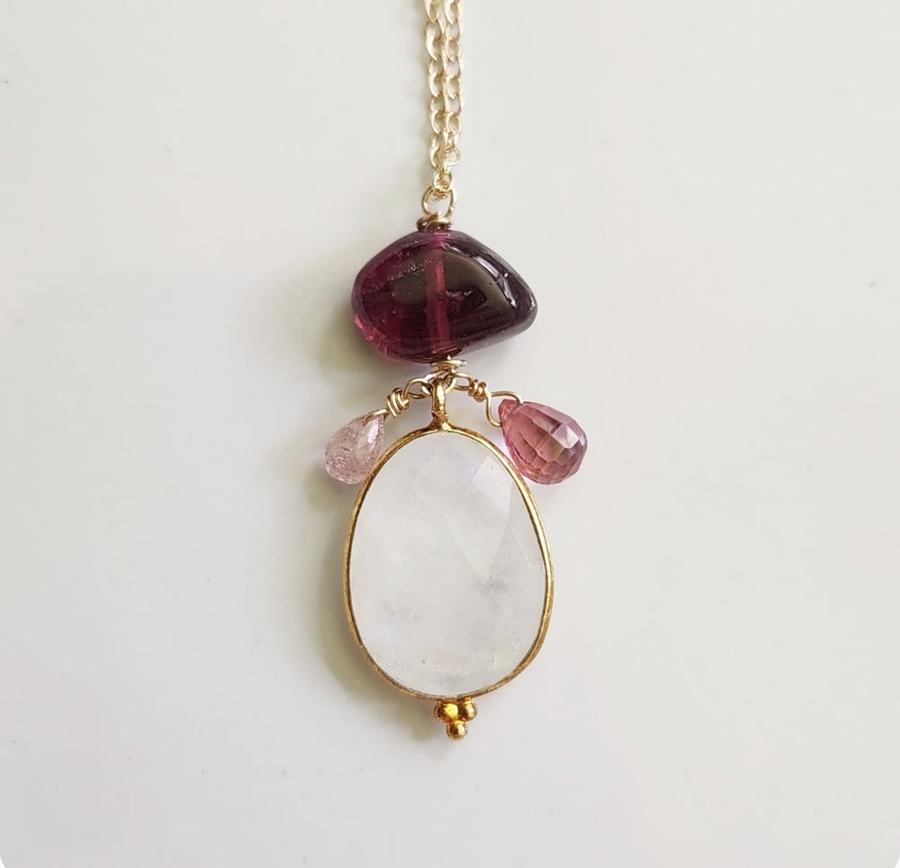 Image of Raspberry Necklaces