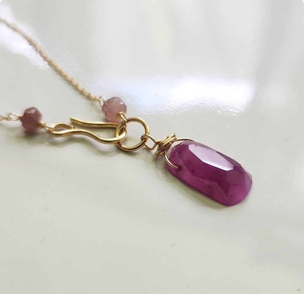 Image of Raspberry Necklaces