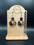 Image 3 of House Inspired Plaid Earrings- Style 2