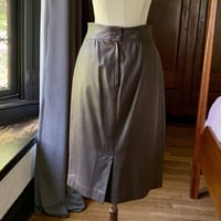 Image 5 of Salvatore Ferragamo Leather Skirt Small