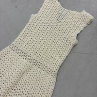 Image 3 of vintage knitted maxi dress