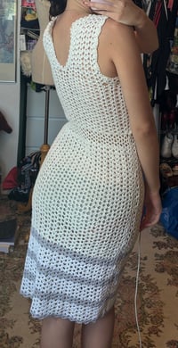 Image 6 of vintage knitted maxi dress