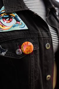 Image 3 of Punk Cat Pin