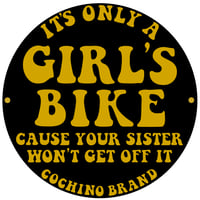 Image 2 of Girls Bike Sticker 