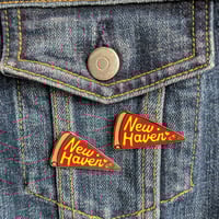 Image 4 of New Haven Pizza Enamel Pin