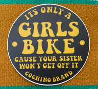 Image 1 of Girls Bike Sticker 