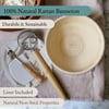 Large Banneton with Cloth Liner - Sourdough Basket (Circle)