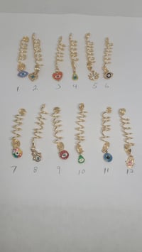 Image of Evil eye hair jewelry 