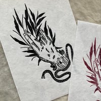 Image 3 of Hand Linocut Print