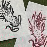 Image 1 of Hand Linocut Print