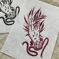 Image 5 of Hand Linocut Print