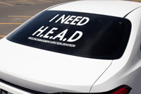 Image 1 of H.E.A.D Car Decal(1-2 Pack)