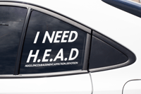Image 2 of H.E.A.D Car Decal(1-2 Pack)