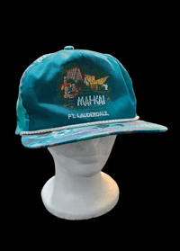 Image 1 of Vintage 1990's Mai Kai Snapback Hat FREE SHIPPING