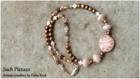 Dreamy Chocolate Pearl Necklace