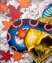 Image 3 of “Skulltown” original painting