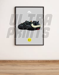Image 3 of A3 framed sneaker art 
