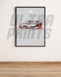 Image 3 of A3 framed sneaker art 2