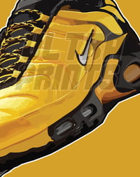 Image 5 of A3 framed sneaker art 2