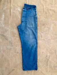 Image 3 of WW2 USN DENIM DUNGAREE PANTS