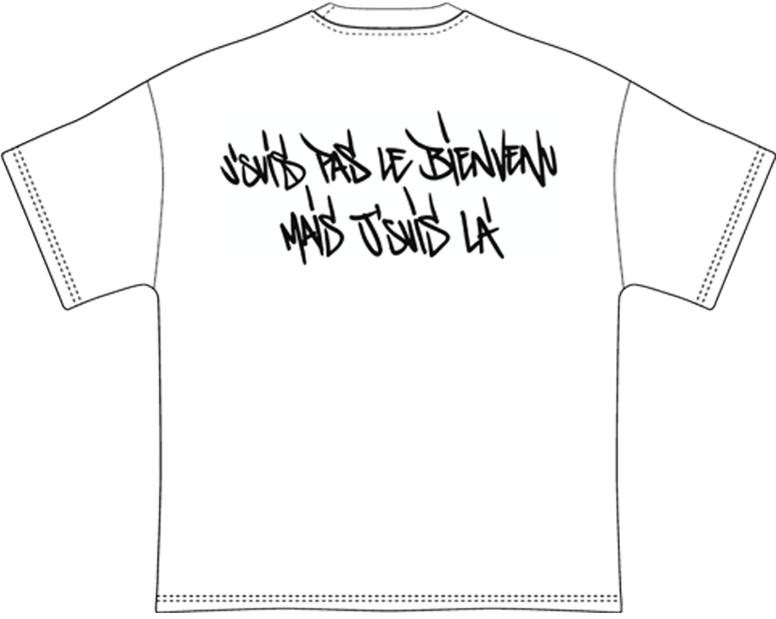 Image of  7. JUILLET 2024 - WHITE TEE