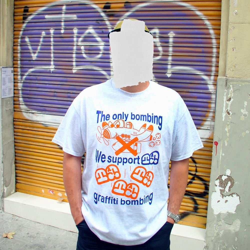 MAGICO X ISER - T-shirt (Ash Grey/ Purple & Orange)